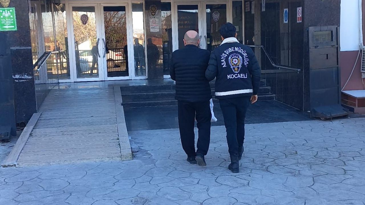 Kocaeli’de aranan şahıs yakalandı: 4 yıl 7 ay kesinleşmiş hapis cezası vardı