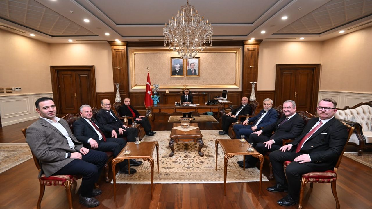 Saadet Partisi ve MHP Eski İl Başkanı’ndan Vali İlhami Aktaş’a Ziyaret