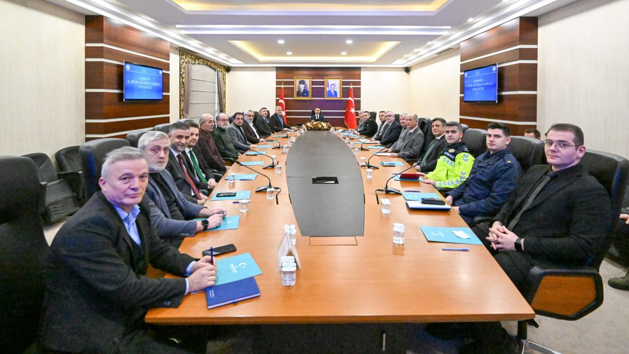 Kocaeli’de Spor Müsabakaları İçin Güvenlik Tedbirleri Masaya Yatırıldı