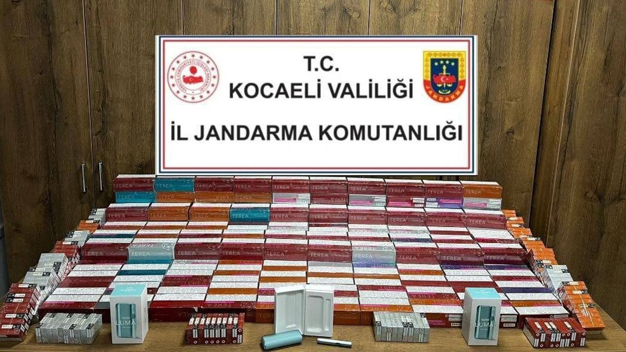 Körfez'de Kaçak Elektronik Sigara Tütünü Operasyonu: 550 Bin TL’lik Ürün Ele Geçirildi