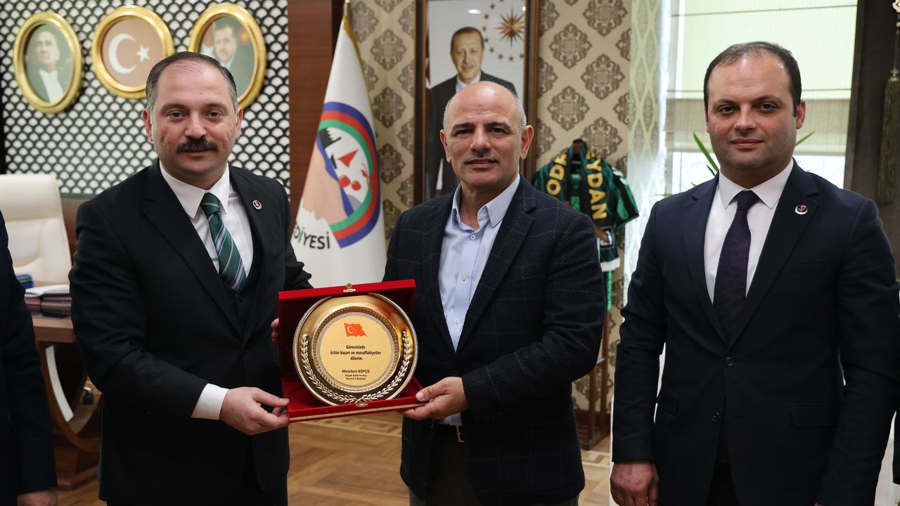 BBP Kocaeli İl Başkanı Küpçü’den Başkan Söğüt’e Nezaket Ziyareti