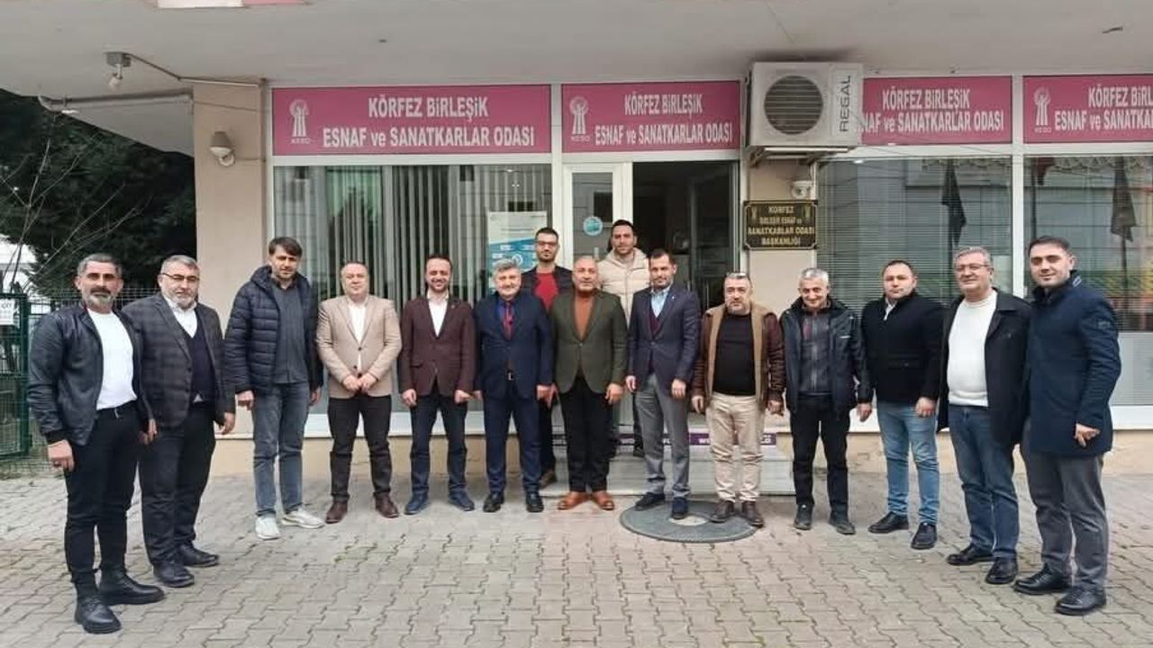 AK Parti Körfez'den odalara ziyaret