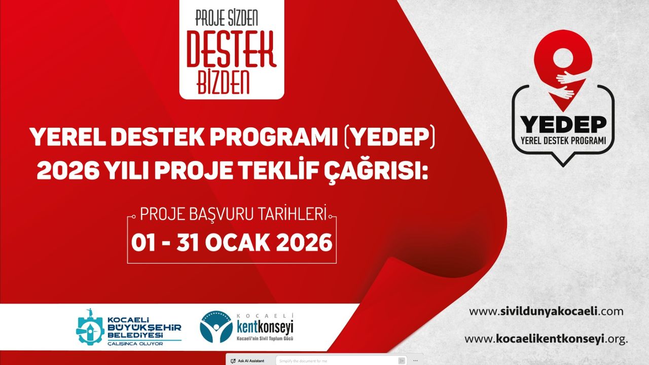 YEDEP 2026 başvurularında son gün 31 Ocak