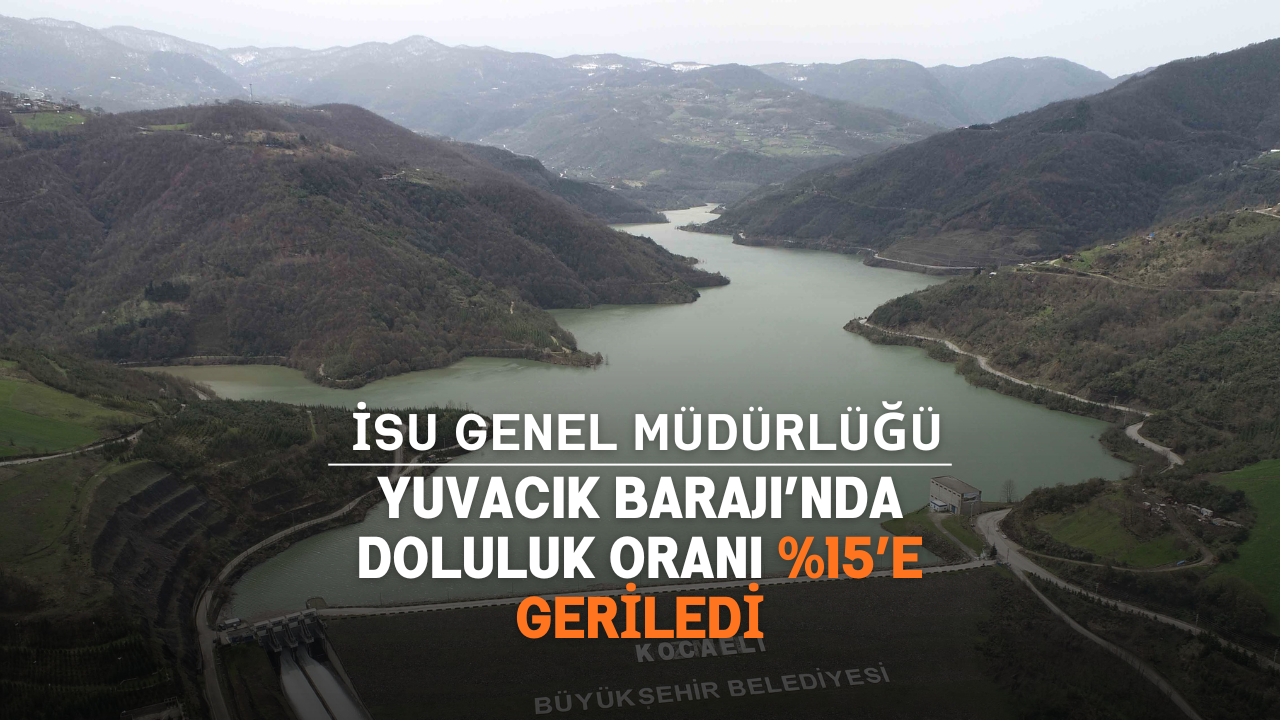 Yuvacık Barajı’nda Doluluk Oranı %15’e Geriledi: ISU’dan Su Tasarrufu Uyarısı