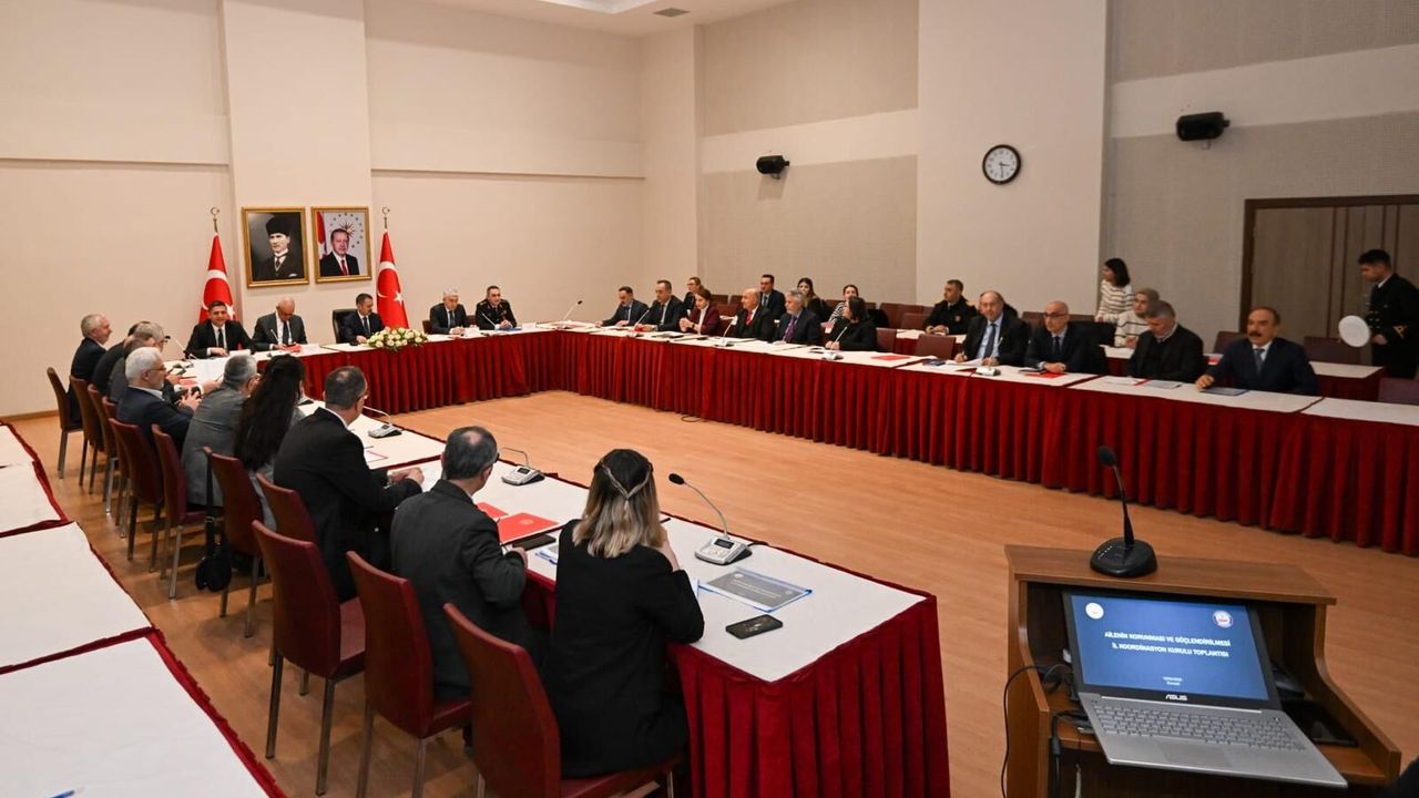 Ailenin Korunması İl Koordinasyon Kurulu Toplantısı Yapıldı