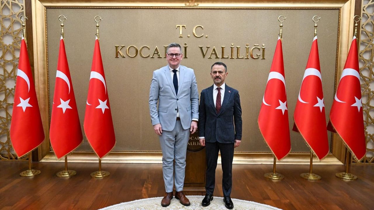 ABD İstanbul Başkonsolosu Michael Lally, Vali İlhami Aktaş’ı Ziyaret Etti