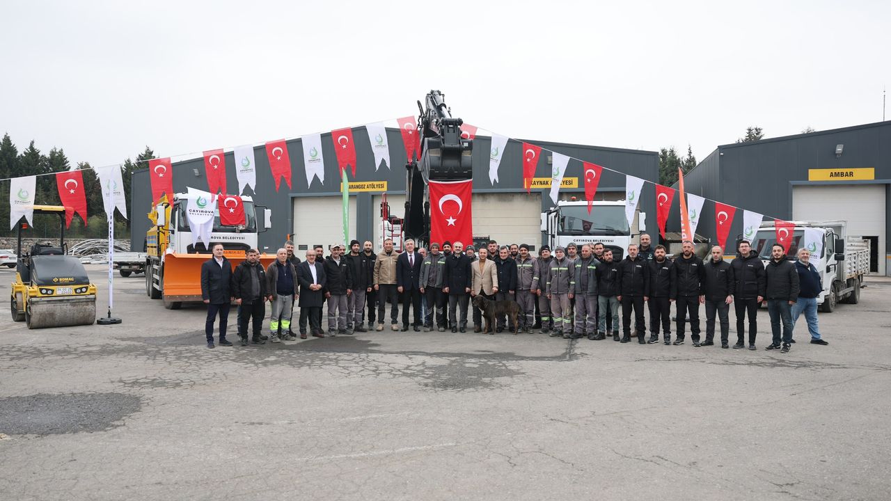 Çayırova Belediyesi İş Makineleri Filosunu Güçlendirdi