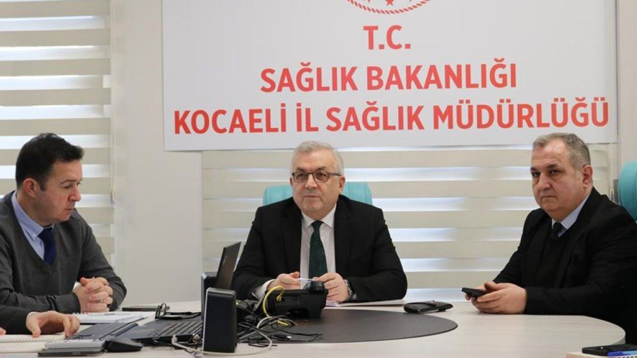 Kocaeli İl Sağlık Müdürlüğü Başkanlar Değerlendirme Toplantısı Gerçekleştirildi