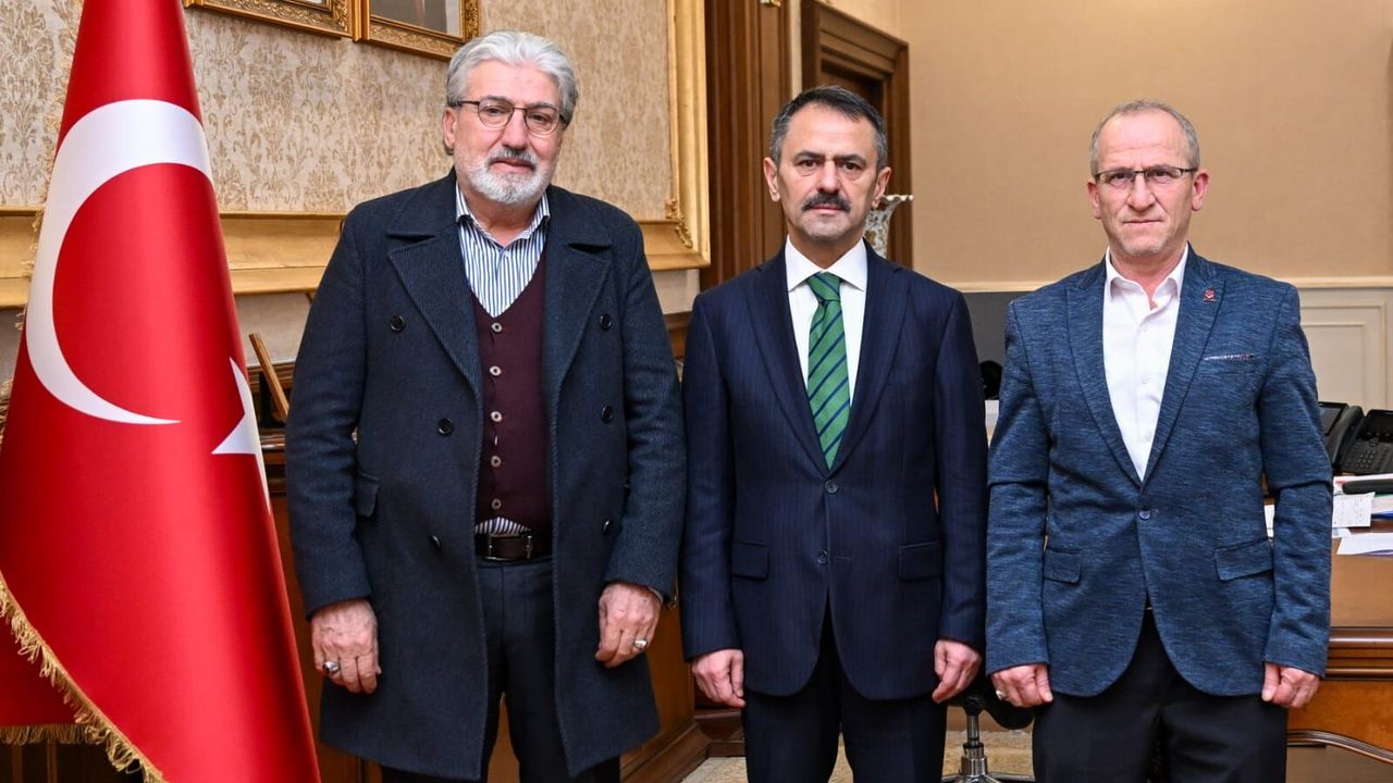 Burhan Demiral ve Muhtar Fatih Bat’tan Vali Aktaş’a Ziyaret