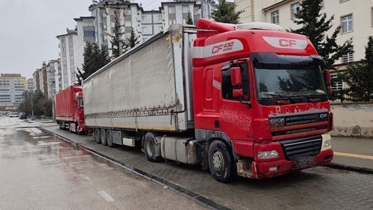 Gaziantep’te hatalı park yapan 734 ağır vasıtaya 914 bin TL ceza