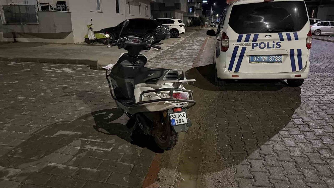 Gece Yarısı Motosiklet Kazası: 1 Yaralı