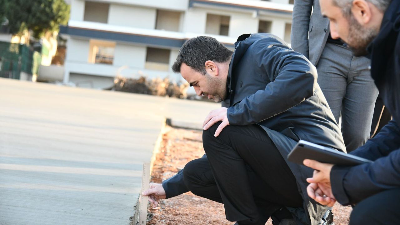 Yeşilyurt Millet Bahçesi’nde Çalışmalar Hızlandı