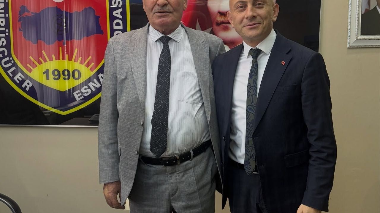 Gebze Minibüsçüler Odası’nda Hacı Murat Ceyhan Yeniden Başkan