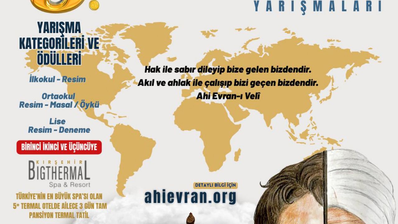 5. Uluslararası Ahilik ve Ahi Evran Yarışmaları İçin Başvurular Başladı