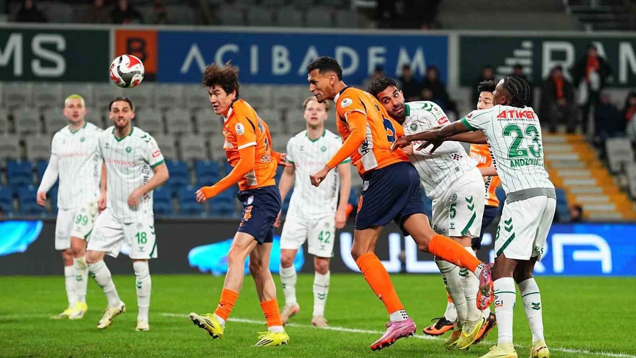 Başakşehir, Konyaspor’u 2-0 Yenerek 24. Haftayı Galibiyetle Kapattı
