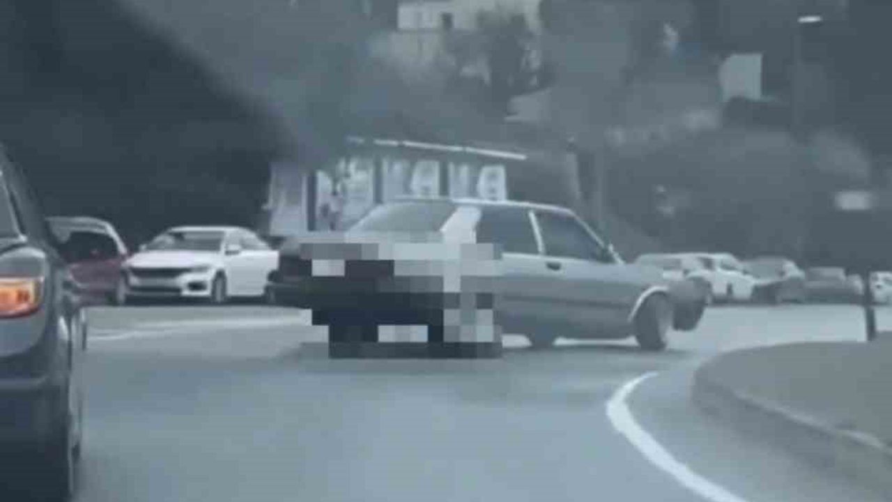Beykoz’da drift yapan sürücüye 109 bin lira ceza