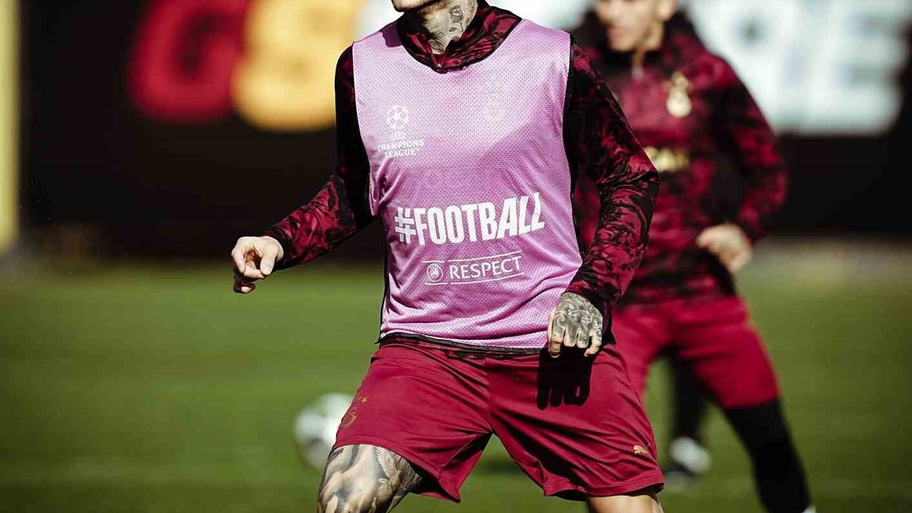 Galatasaray, Juventus maçı hazırlıklarını sürdürdü