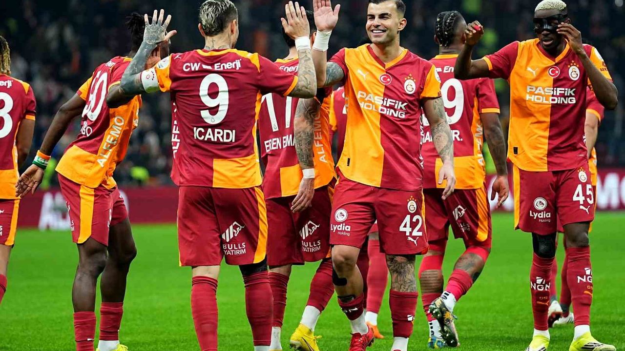 Galatasaray'dan ligde 10 maçlık yenilmezlik serisi