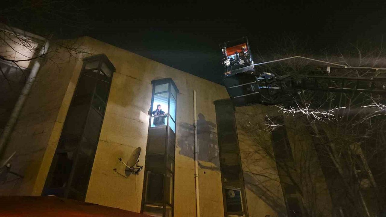 Alevler Binayı Sardı: İstanbul’da Mahsur Kalanlar Ve Yavru Köpek Son Anda Çıkarıldı