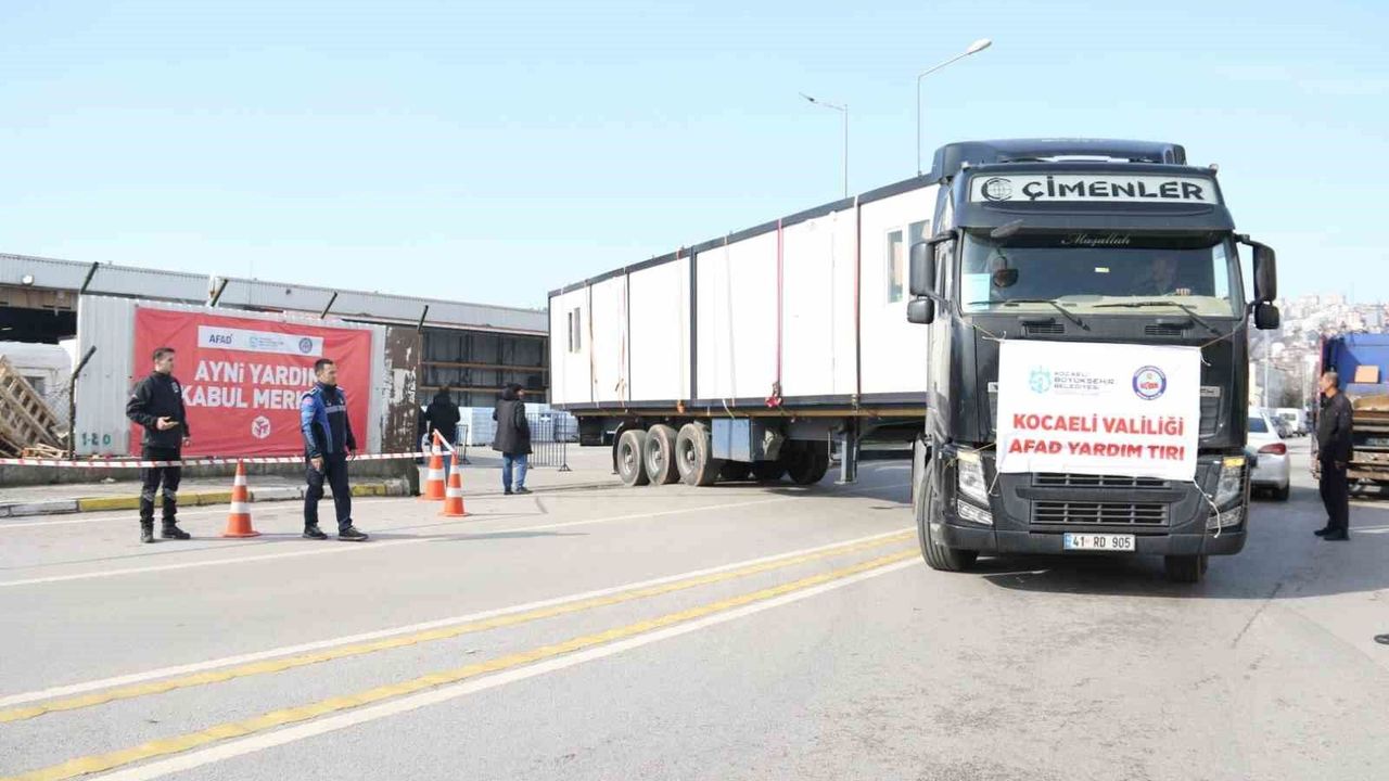 Kocaeli Büyükşehir'in afet bölgesindeki 3 yıllık 'dayanışma' raporu