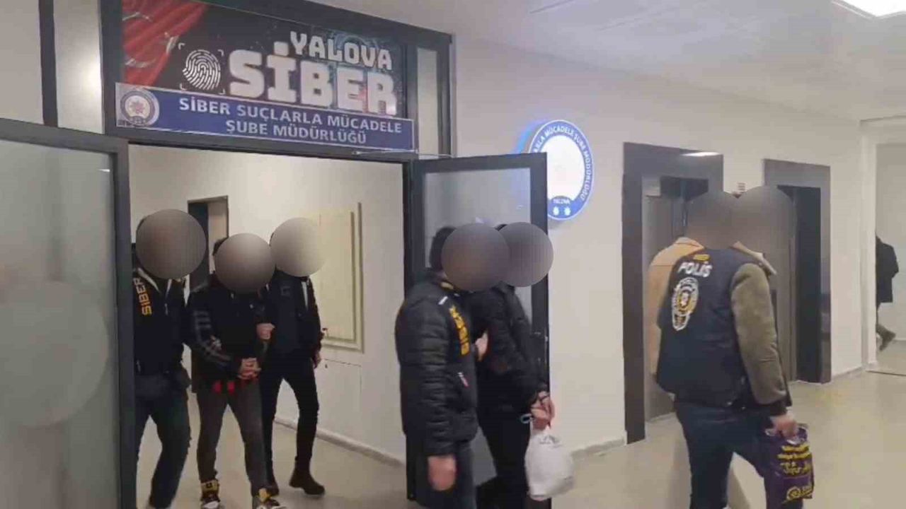 Yalova Merkezli Dolandırıcılık Operasyonunda 5 Tutuklama