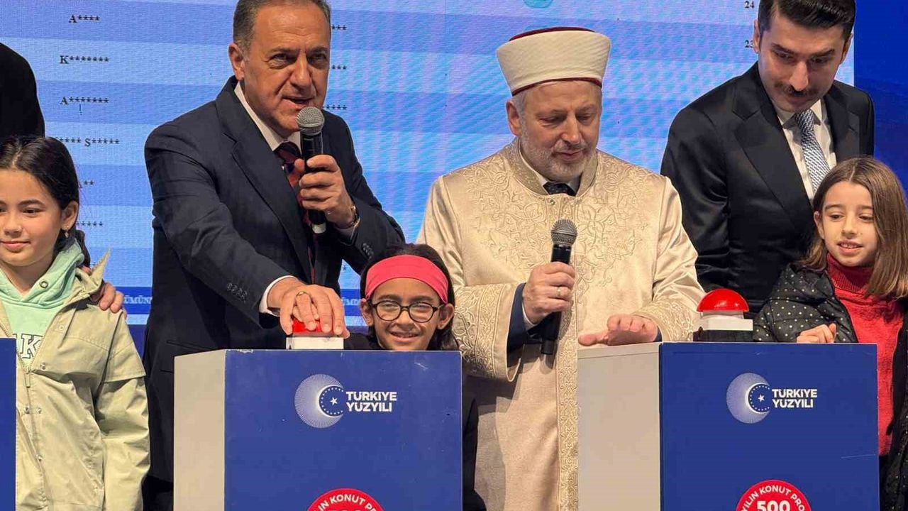 Yalova’da Yüzyılın Konut Projesi kapsamında 1.805 konutun hak sahipleri belirlendi