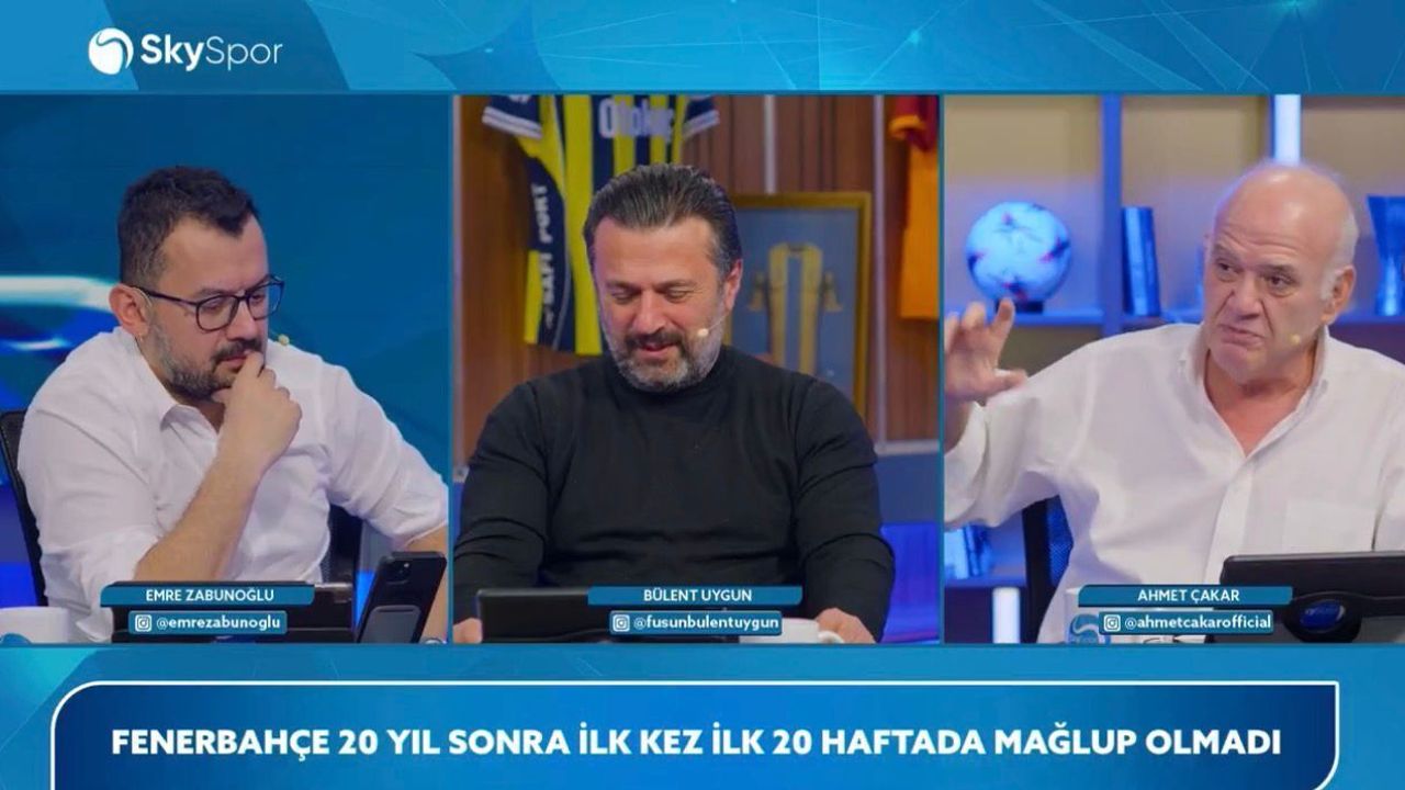 Ahmet Çakar’dan Kocaelispor–Fenerbahçe maçı sonrası sert hakem eleştirisi