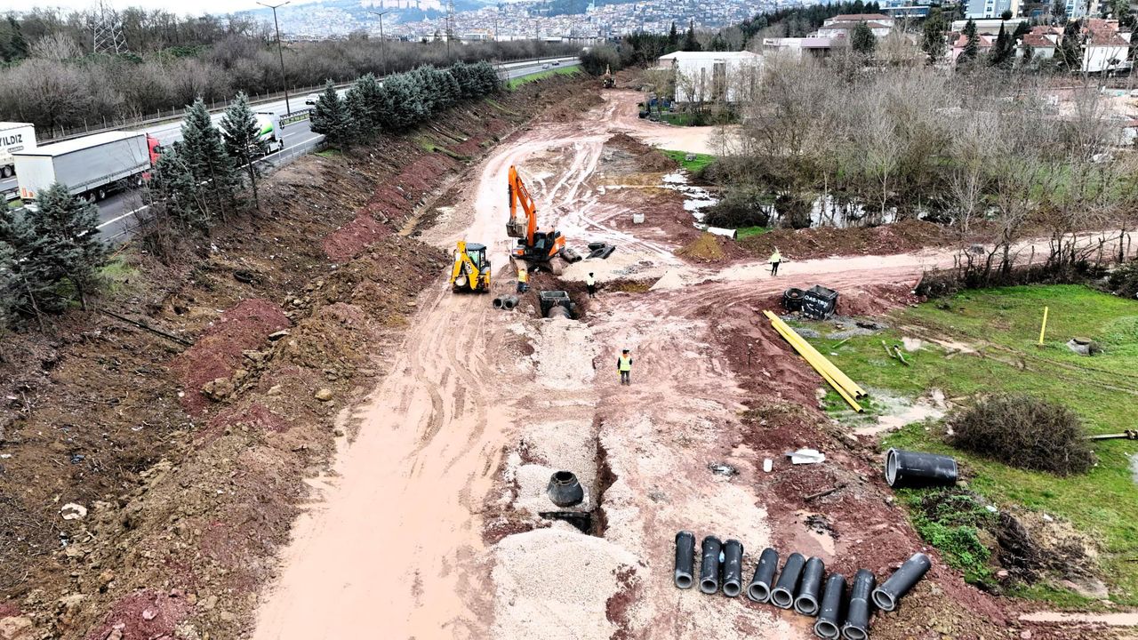 Alikahya TEM Bağlantı Yolu Projesi’nde çalışmalar hız kesmiyor