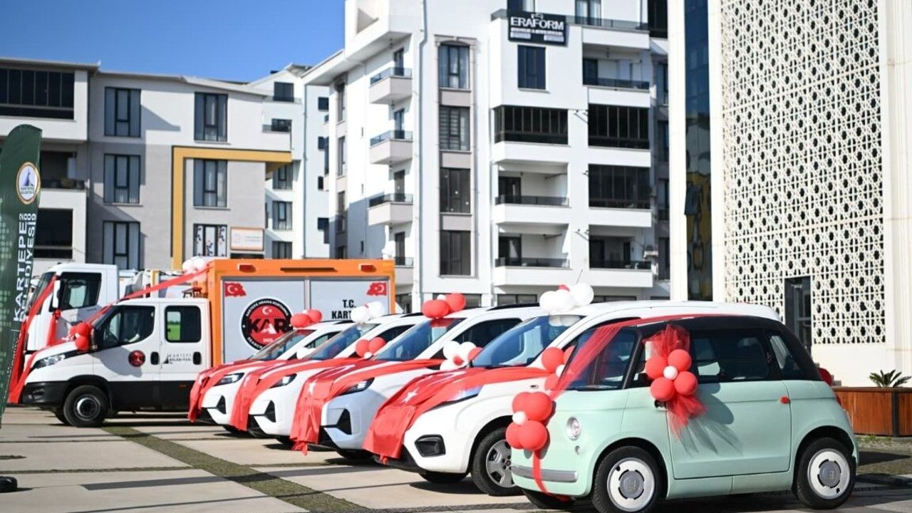 Kartepe’nin Hizmet Araç Filosu Güçleniyor