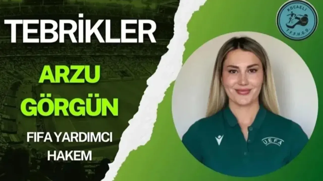 Arzu Görgün FIFA Kokartı Aldı