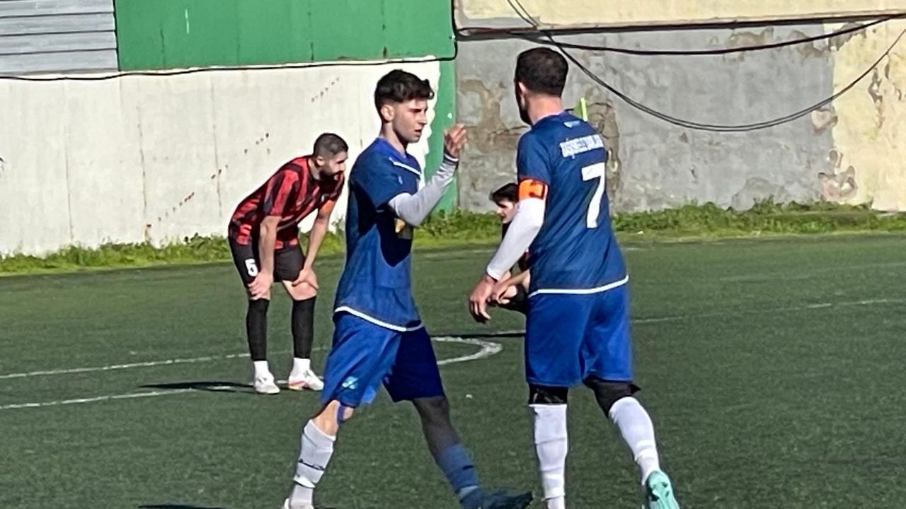 Başiskele Damlar’dan farklı galibiyet: 1-5