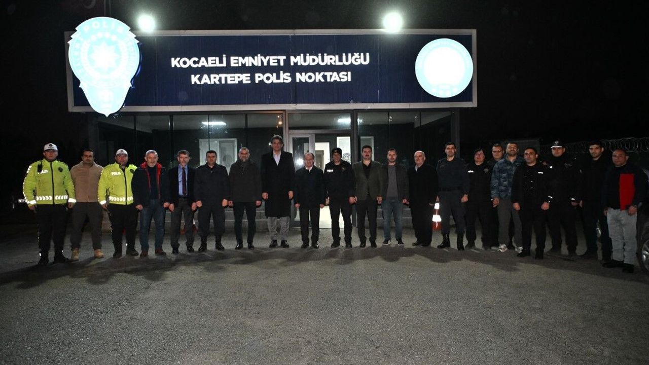 Başkan Kocaman’dan Polislere Ramazan Sürprizi: Kendi Elleriyle Hazırladığı Güllaçları İkram Etti