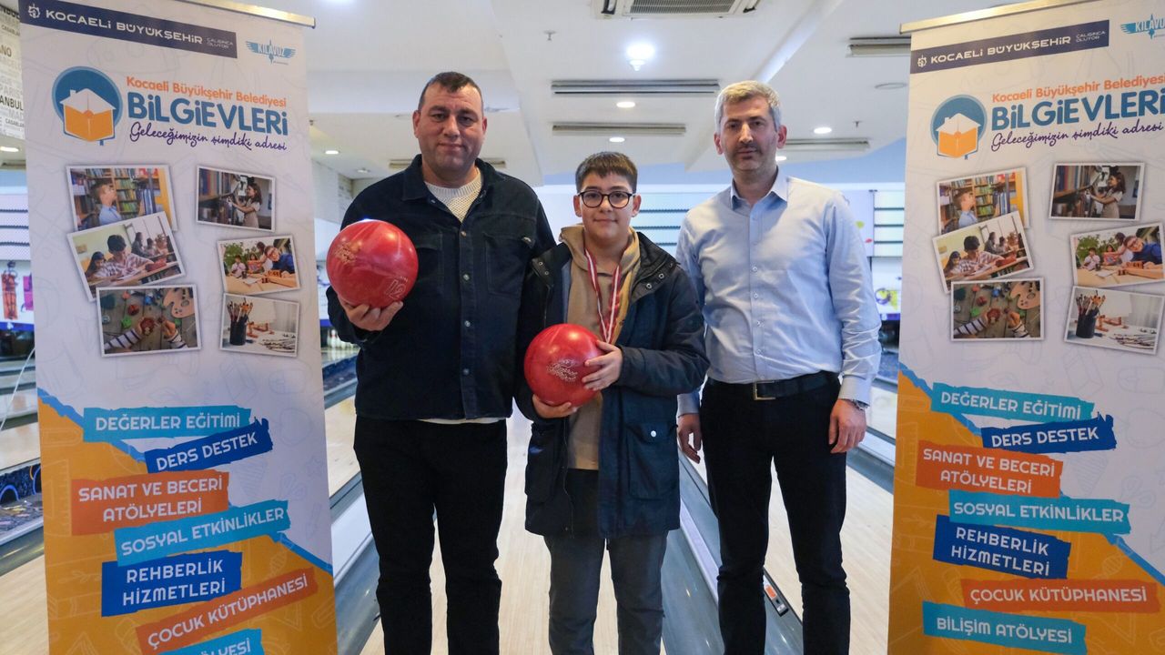 Bilgievleri’nden Baba-Oğul Bowling Turnuvası