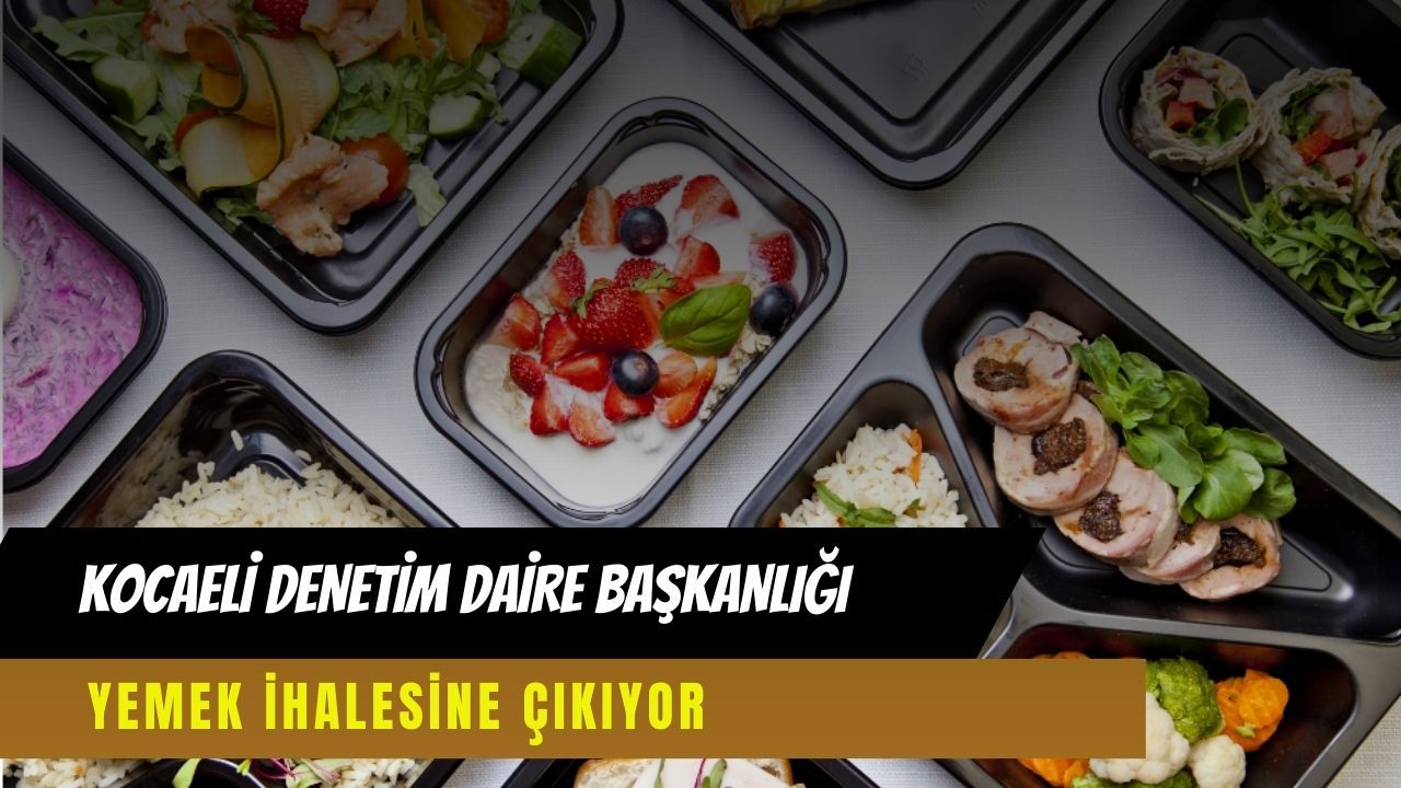 Kocaeli Denetim Daire Başkanlığı Yemek Hizmeti Alacak