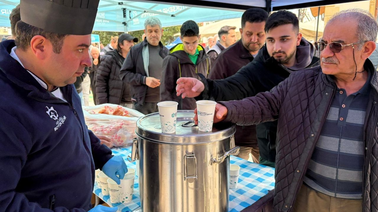 Büyükşehir’den deprem şehitleri için anlamlı ikram