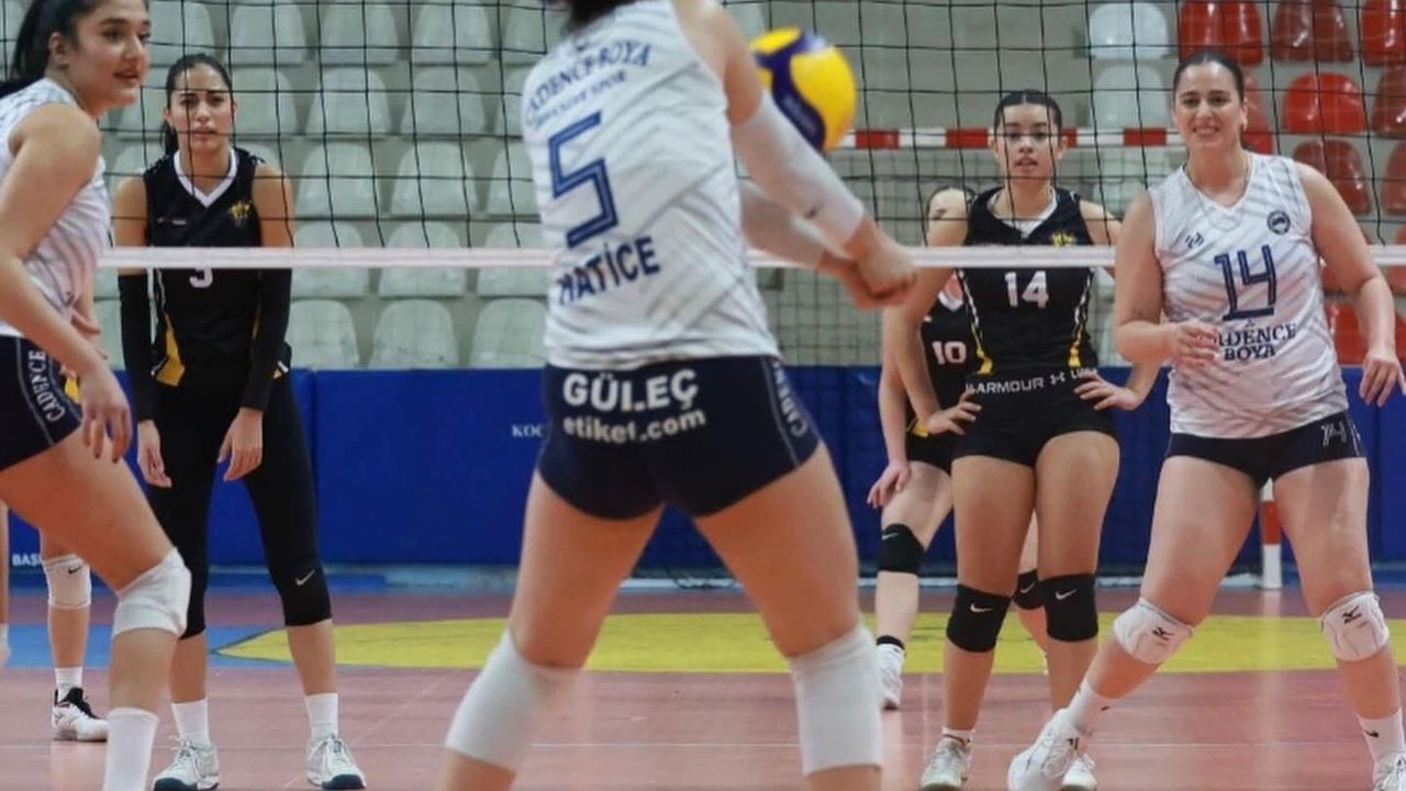 Cadence Boya Gölcük İhsaniye’nin 1. Lig hayali Bursa’da bitti
