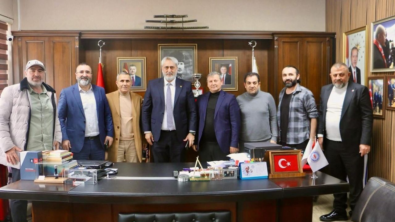 Çayırova Spor Kulübü’nden KASKF Başkanı Murat Aydın’a ziyaret