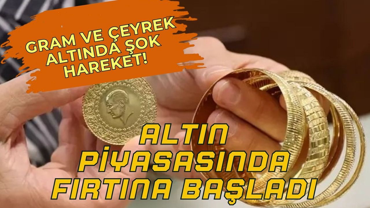 Altın Gümüş Rasyosu Geriliyor: Gram ve Çeyrek Altında Fırtına Havası