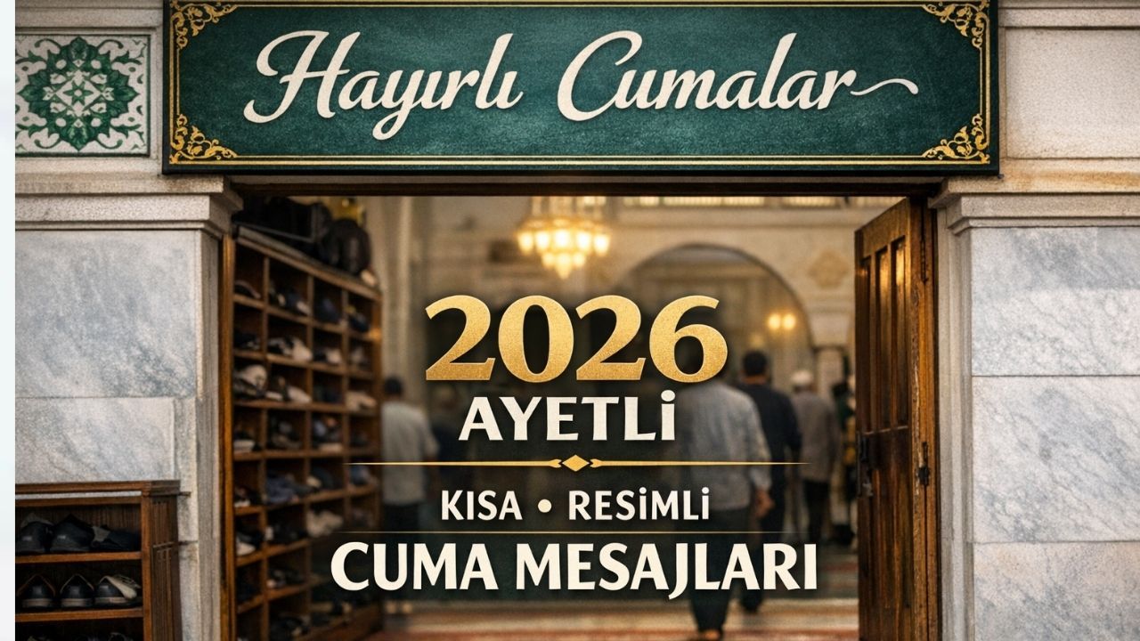 En Güzel 2026 Cuma Mesajları: Resimli, Ayetli, Dualı ve Kısa
