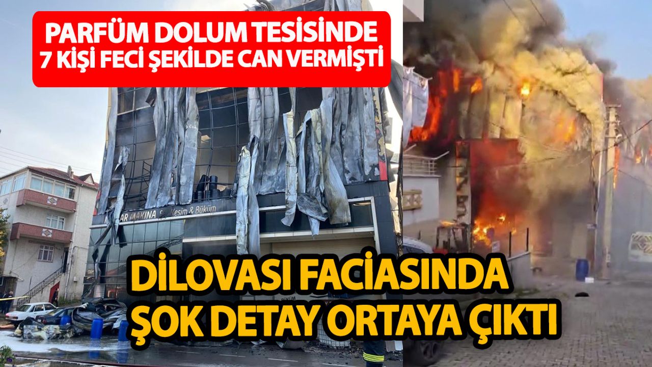 Dilovası Fabrika Patlamasında Alevler Yükselirken Mesajlar Ortaya Çıktı
