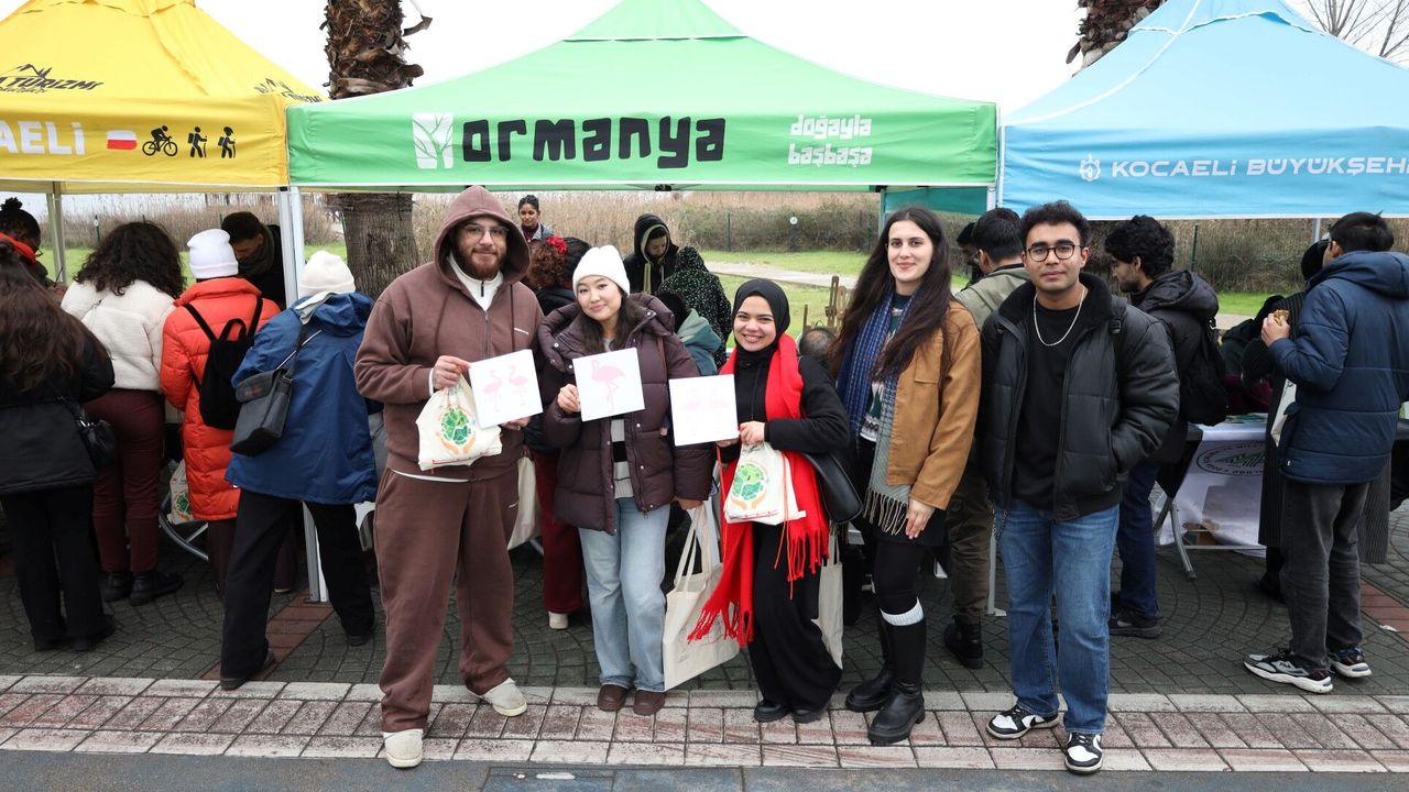 Büyükşehir, Doğaseverleri Flamingo Şenliği’nde Buluşturdu