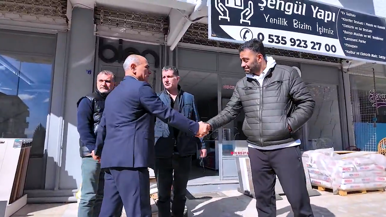 Şener Söğüt: “Mimar Sinan Mahallesi’nde üstyapı hız kazandı”