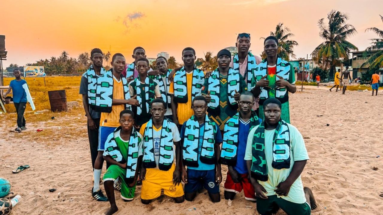 Fildişi Sahili’nde Kocaelispor Sevinci