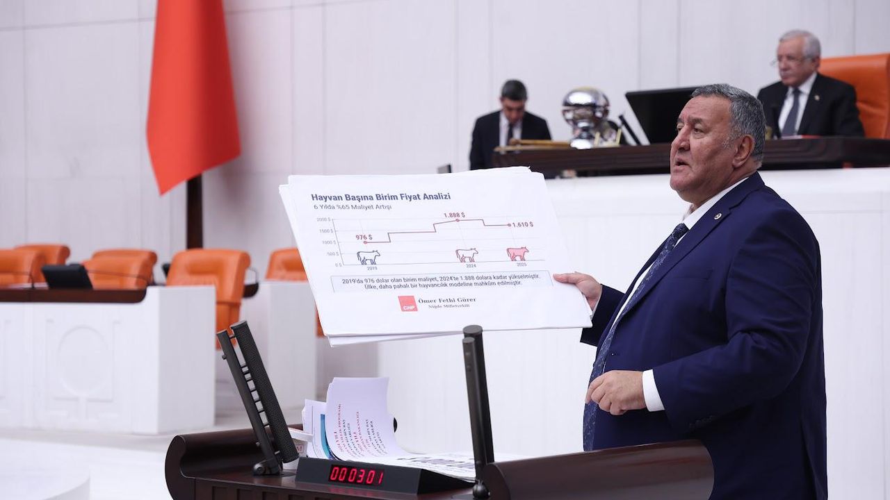 Gürer: “3 Yılda 112 Bin Hayvancılık İşletmesi Kapandı”