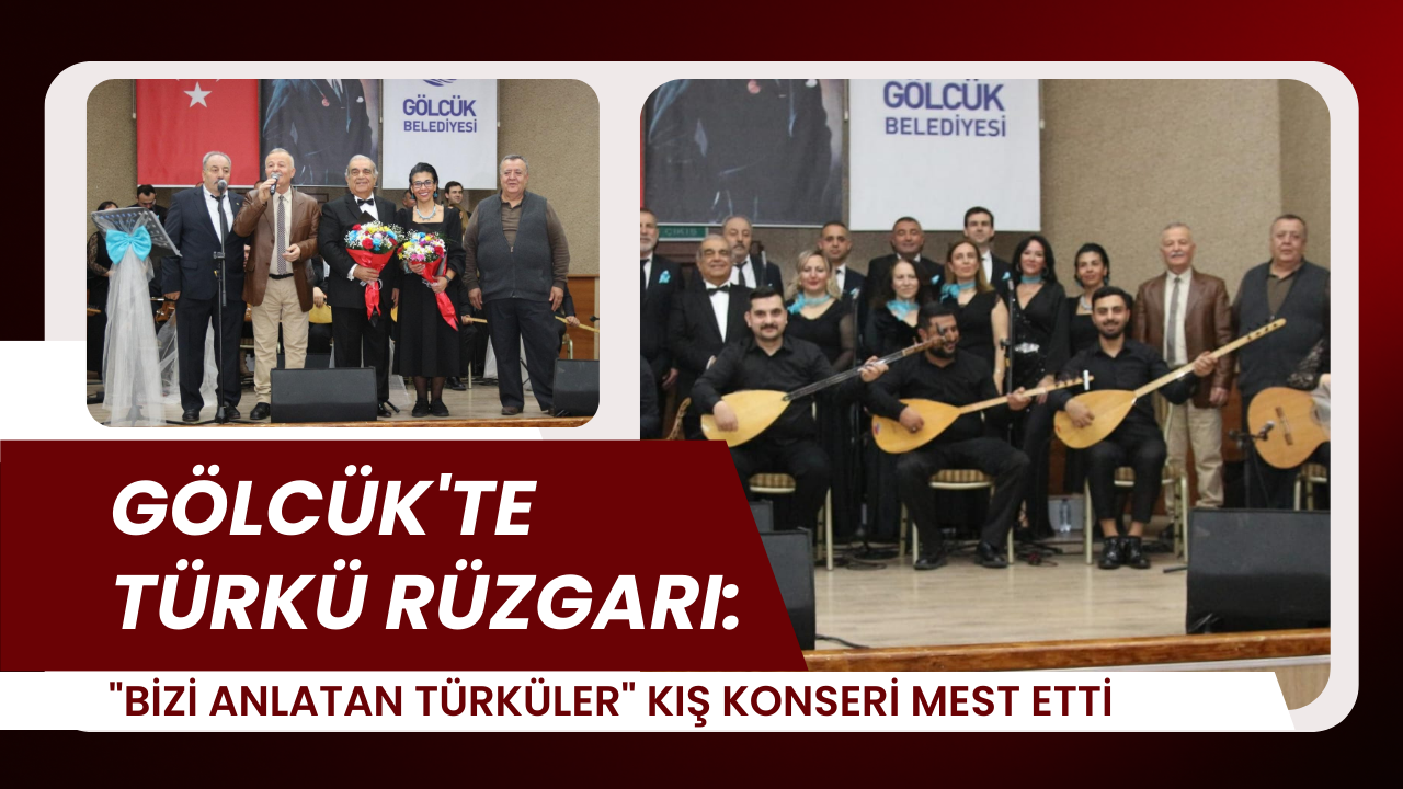 Gölcük'te türkü rüzgarı: Bizi Anlatan Türküler kış konseri mest etti
