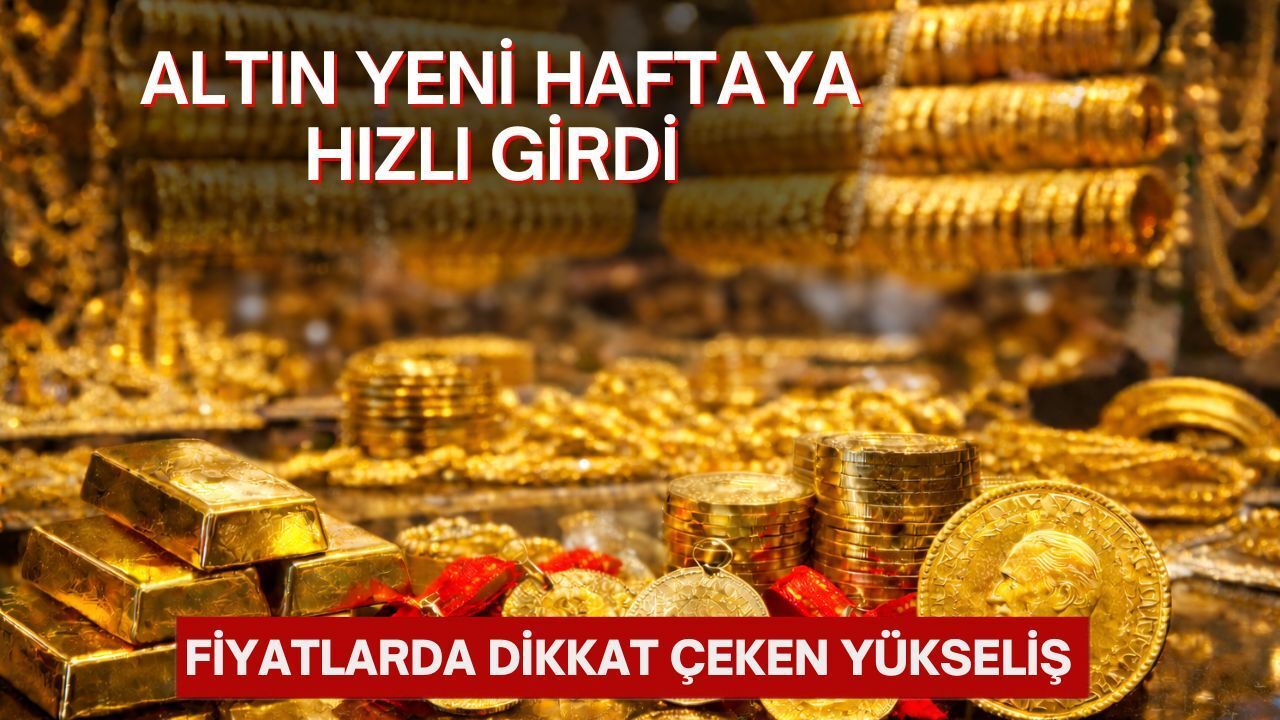 Gram Altın Fiyatlarında Yeni Hafta Hareketi: Altında Dengeler Yine Değişti