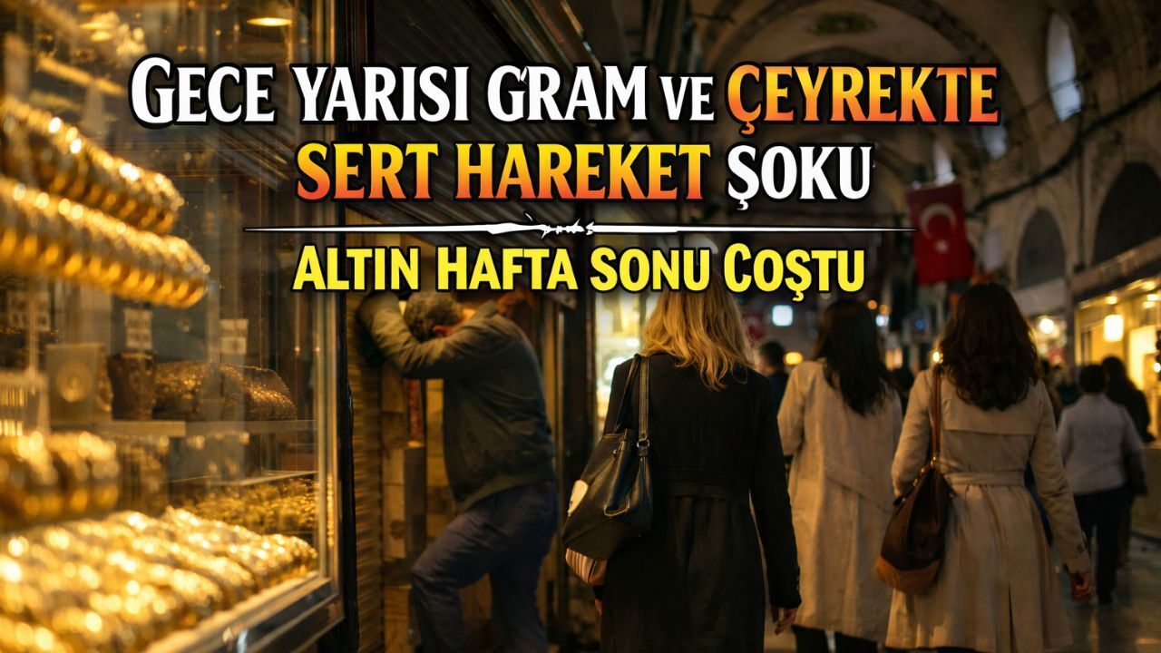 Trump’ın İran Mesajı Sonrası Altın Zıpladı: Gram, Çeyrek, Cumhuriyet Toplu Atakta