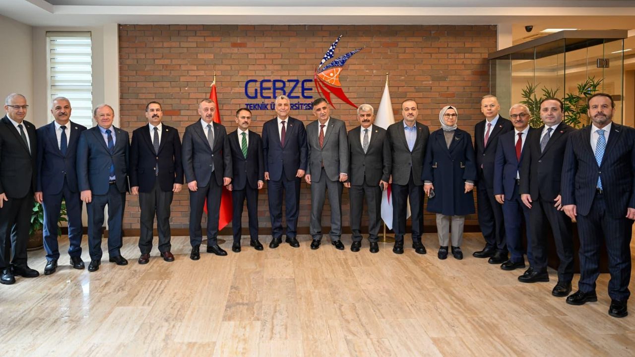 Ömer Bolat ve İlhami Aktaş’tan Gebze Teknik Üniversitesi’ne Ziyaret