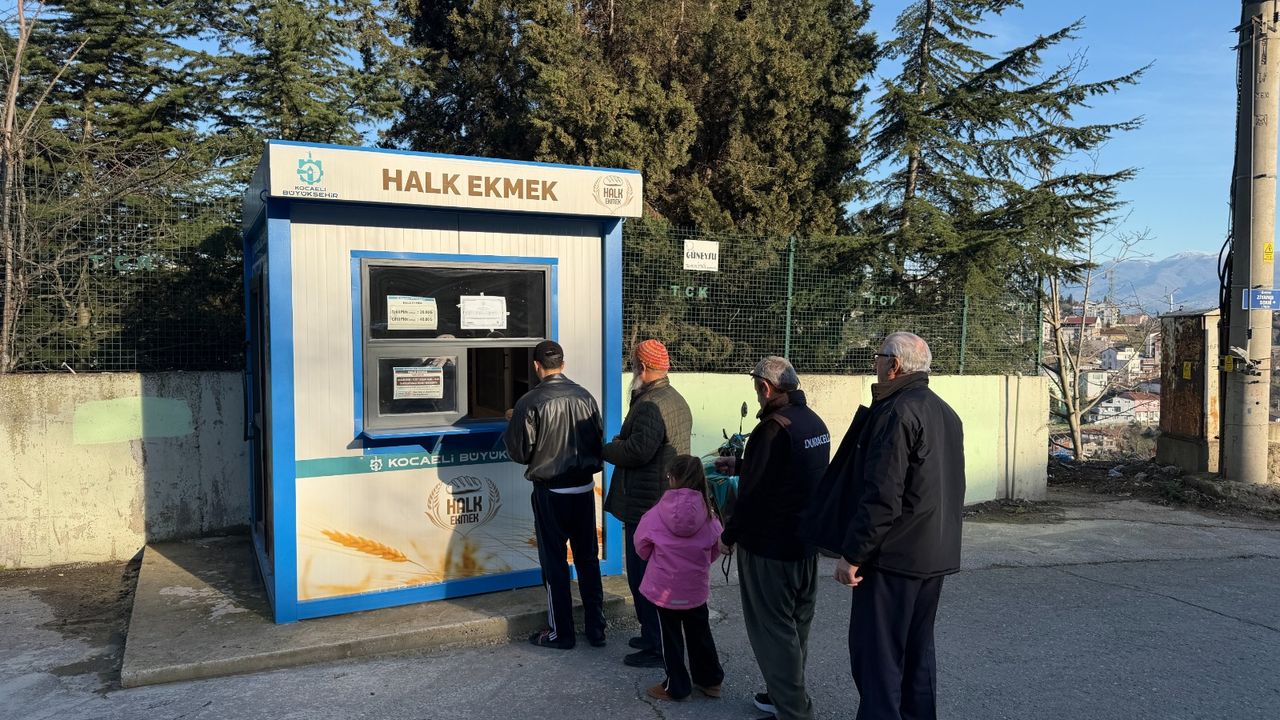Kocaeli’de Halk Ekmek ağına Ramazan takviyesi