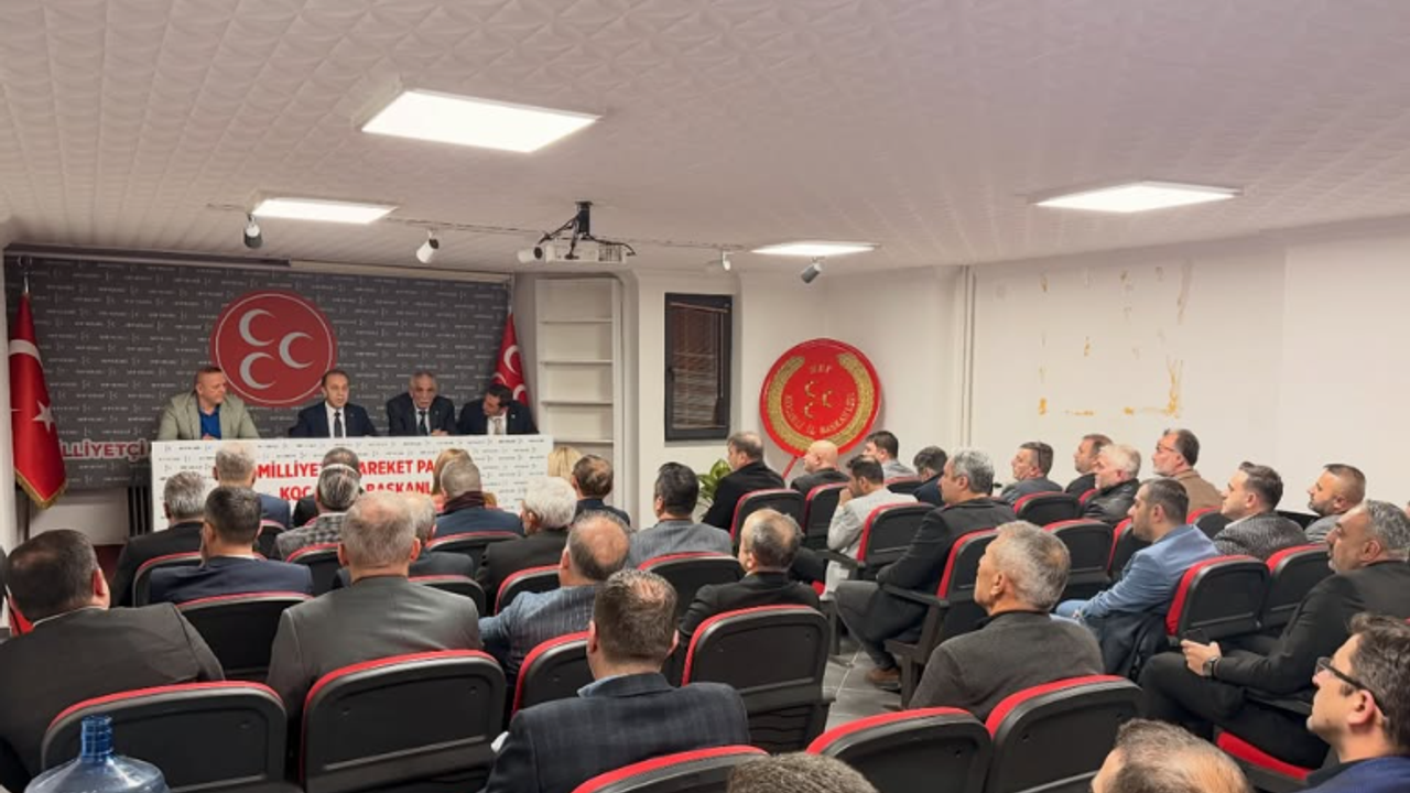 MHP Kocaeli İl Yönetimi ilk toplantısını gerçekleştirdi